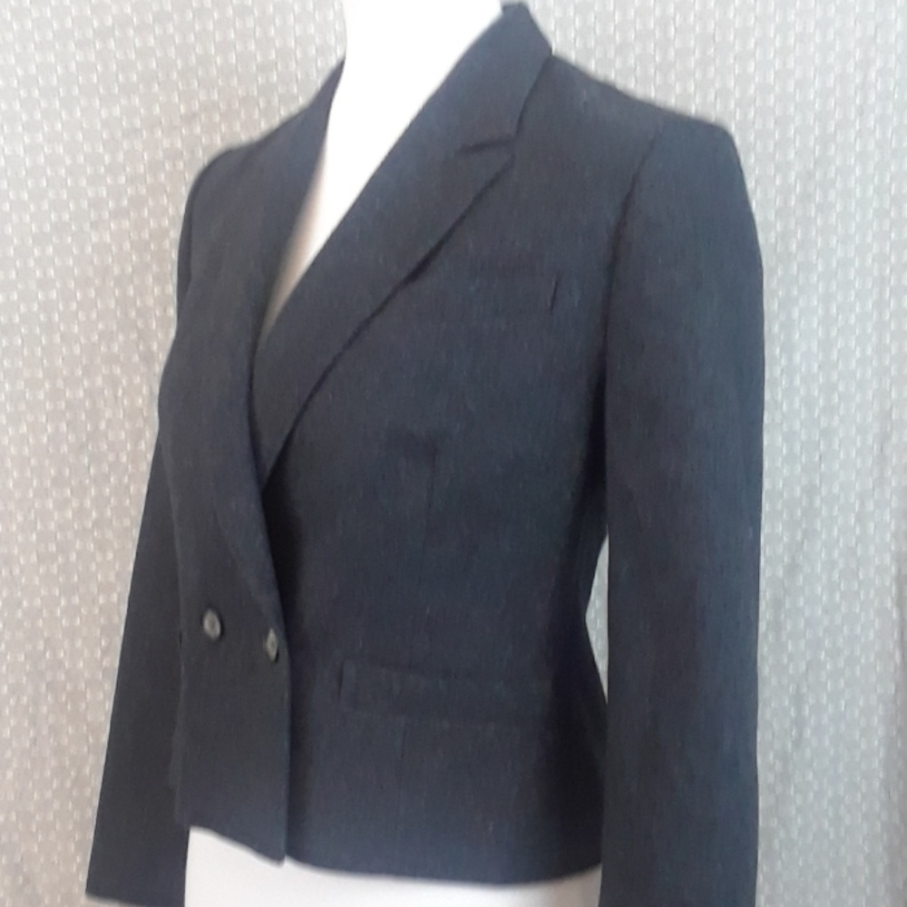 Pendleton Petite 100% Wool Crop Fitted Blazer Sma… - image 7